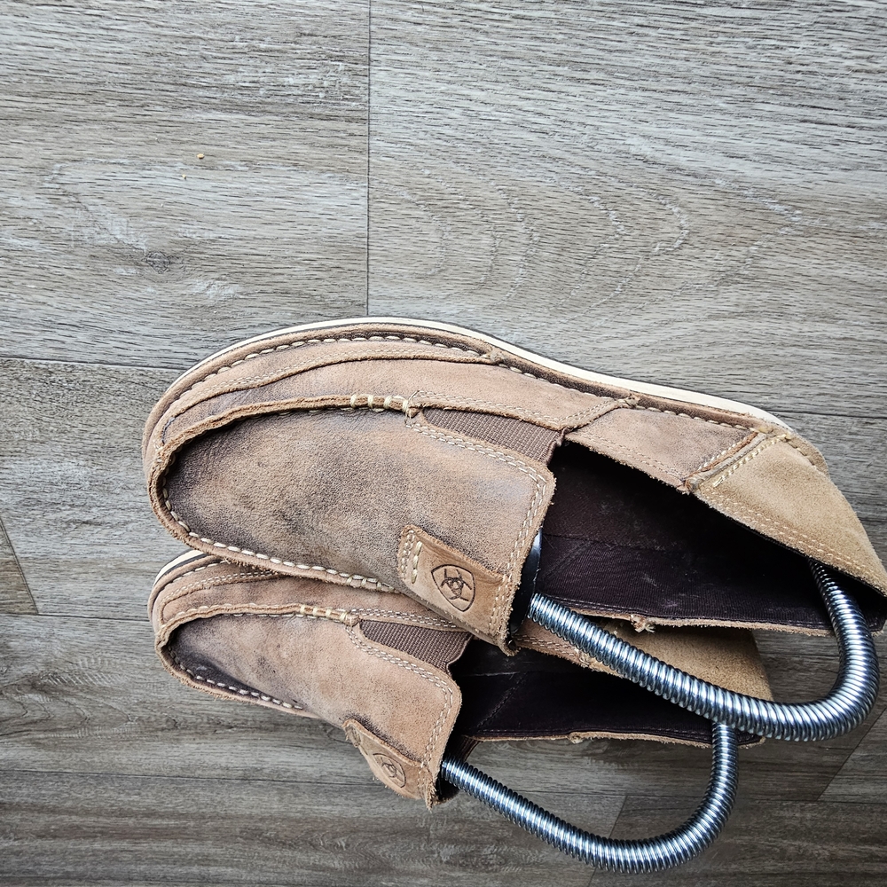 Ariat Brown Suede Loafers